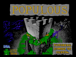 Populous: The Promised Lands screenshot 4 for PC Engine CD
